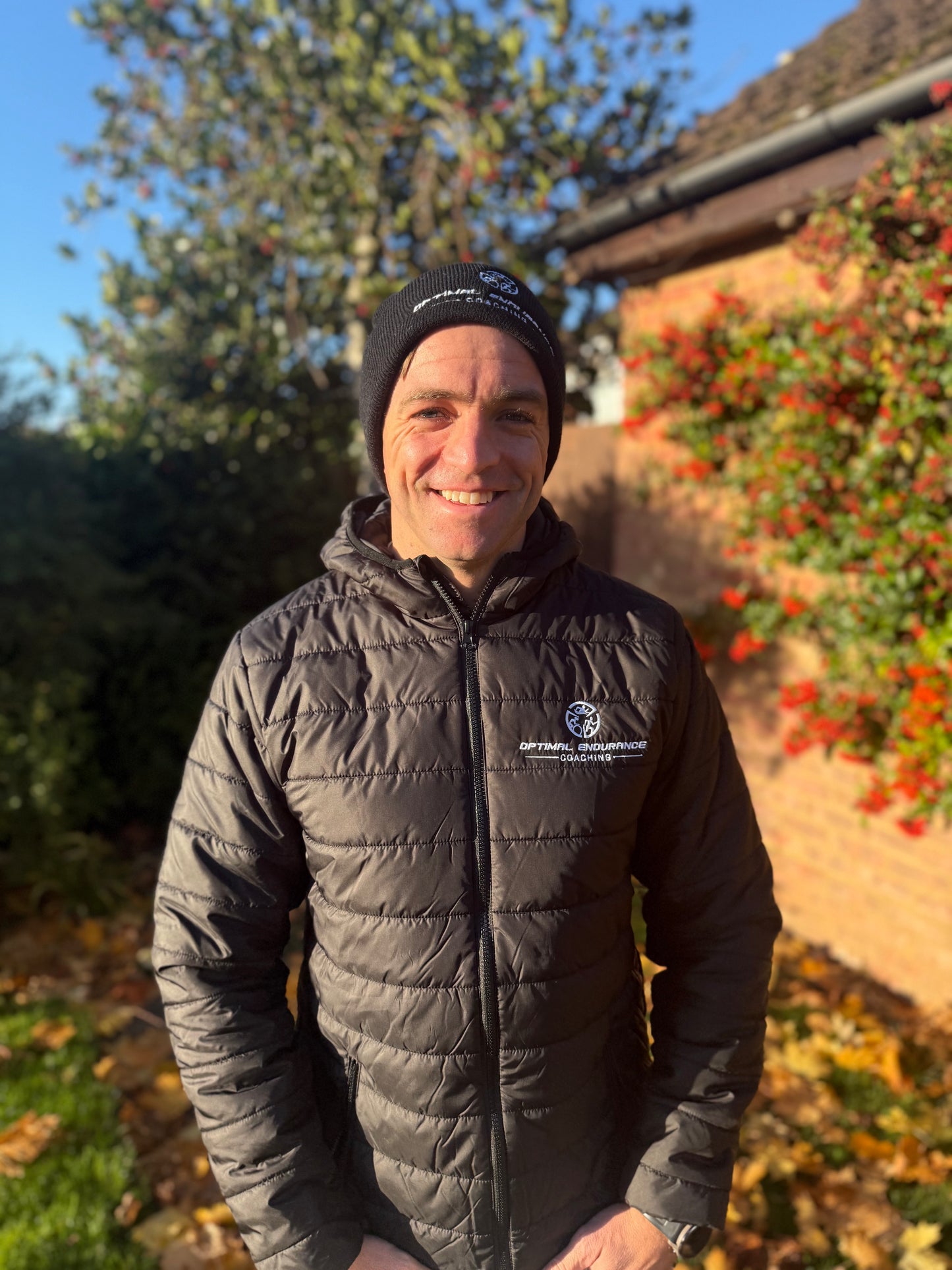 Unisex Black Puffer Jacket