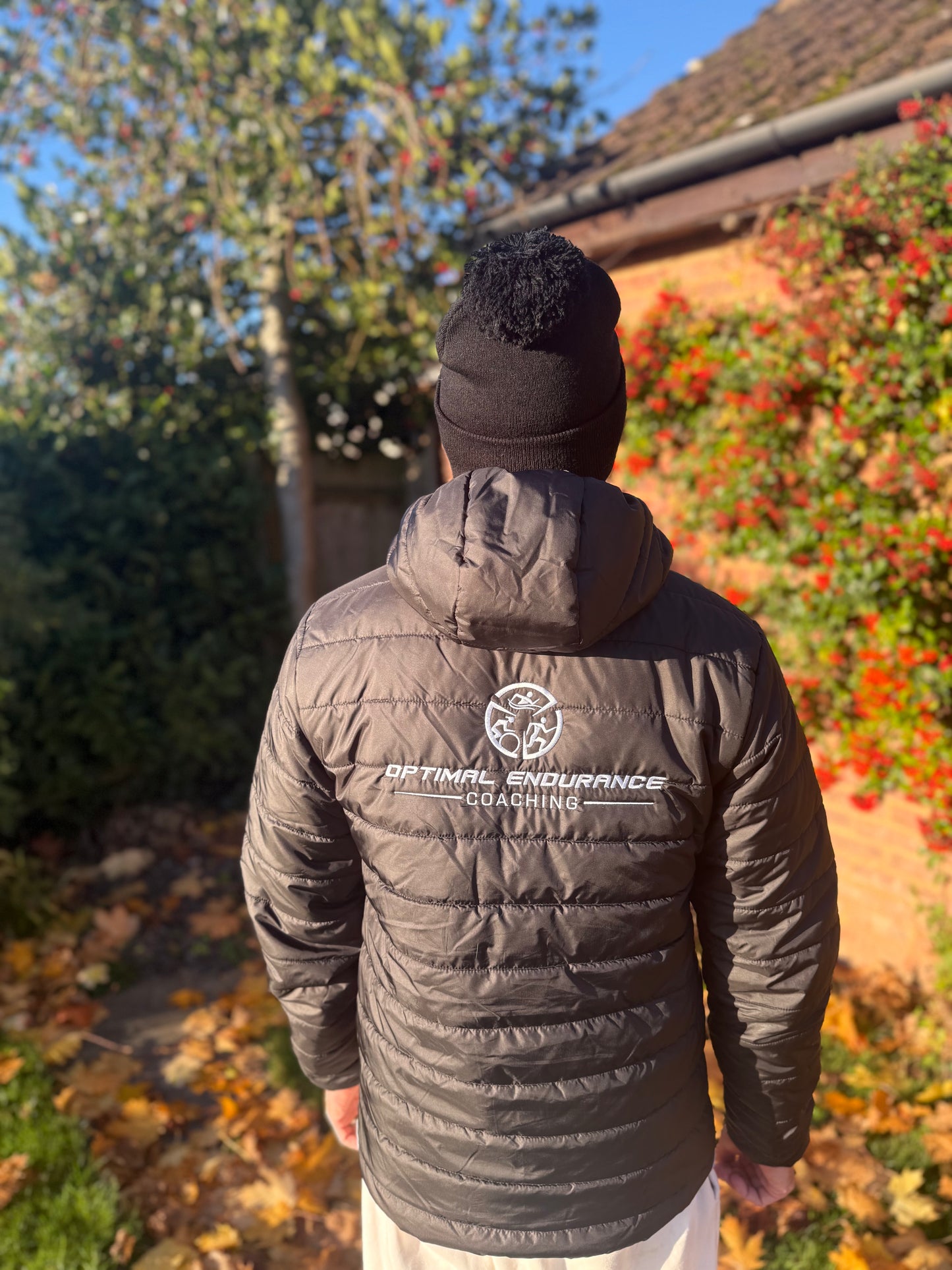 Unisex Black Puffer Jacket