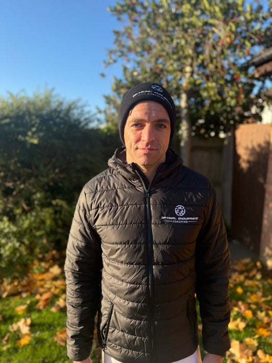 Unisex Black Puffer Jacket